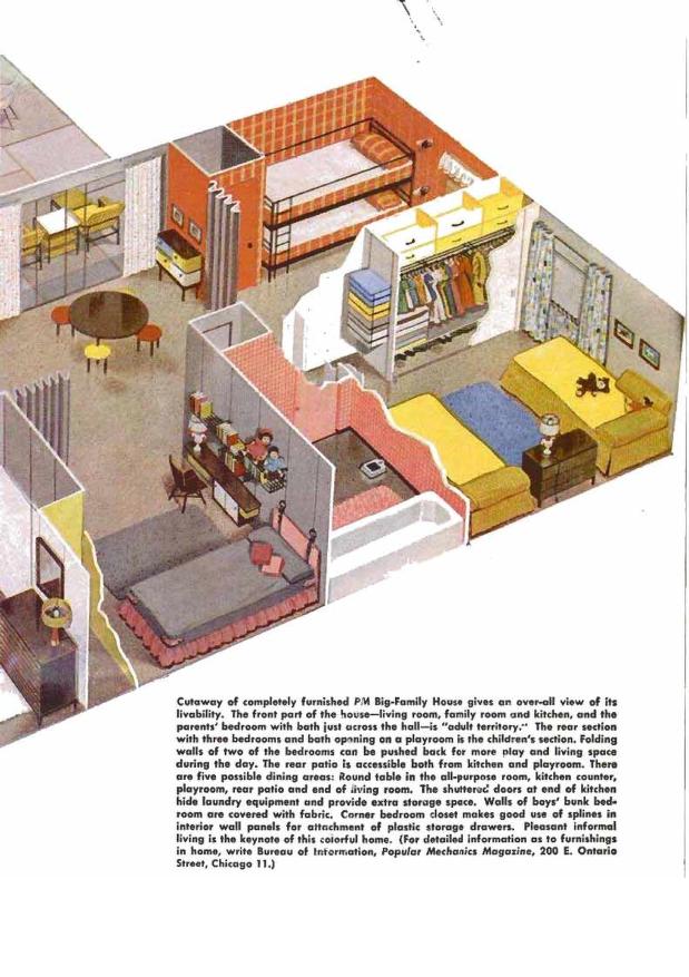 Popular Mechanics' MCM house plan