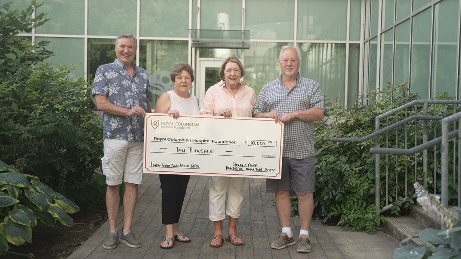 QPHVS donates to RCHF