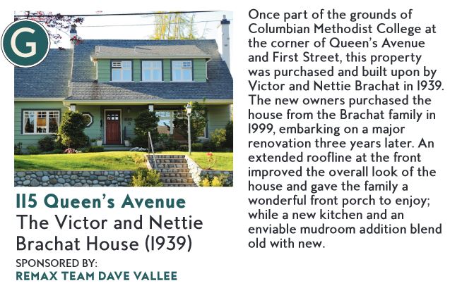 New Westminster Heritage Preservation Society - 2015 Homes Tour